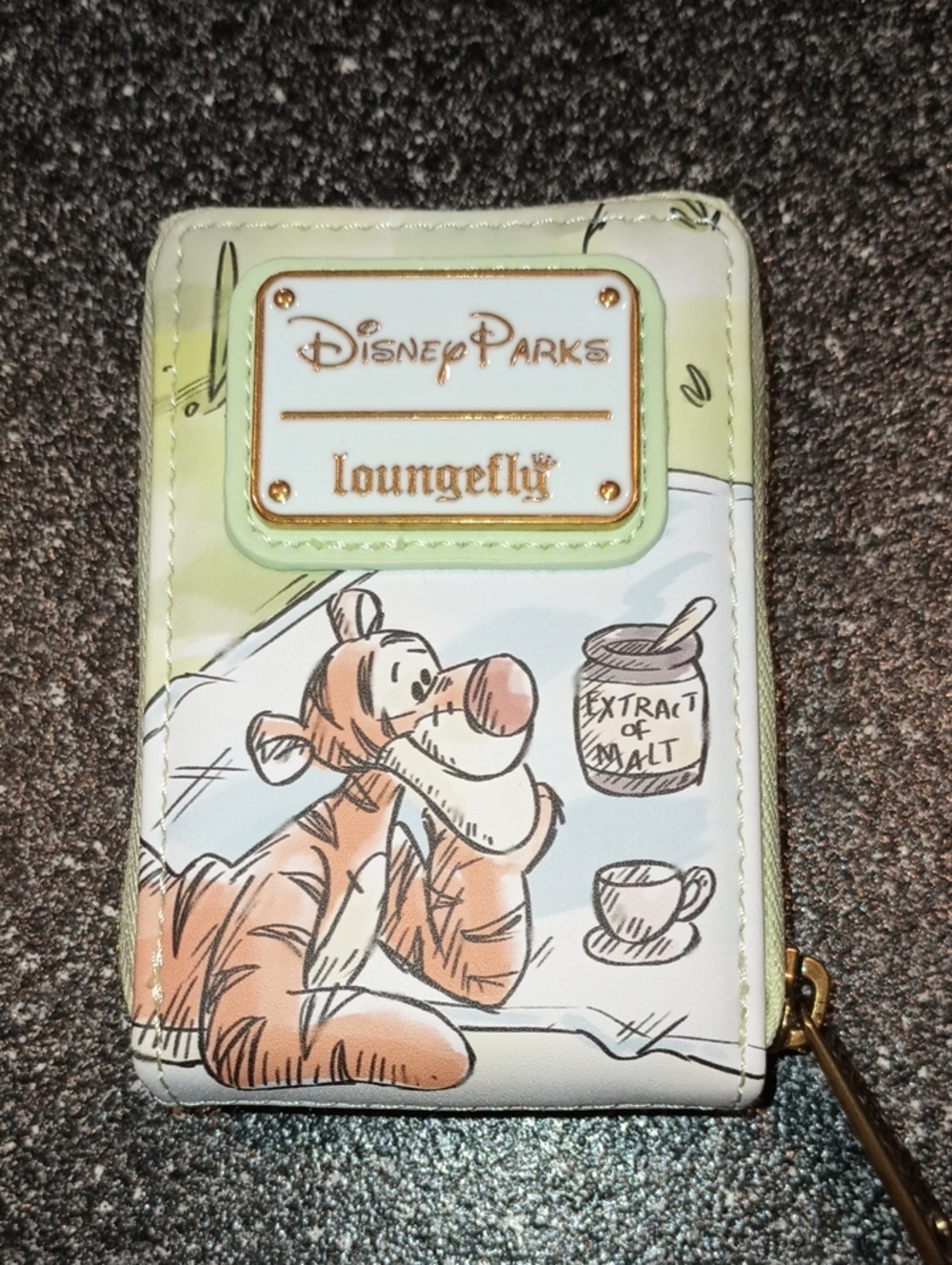 Disney Parks Loungefly Winnie The Pooh Card Holder Wallet- NWOT